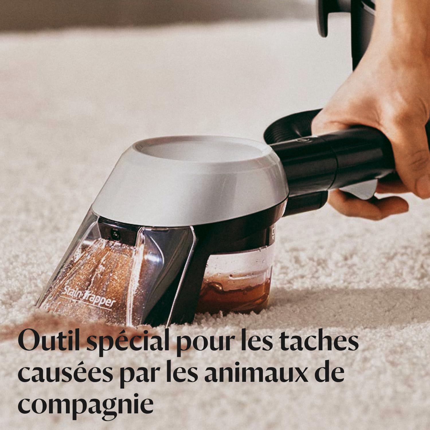 BISSELL SpotClean Pet Pro 15585, Shampouineuse Canapé 750W, Nettoyeur Tapis Moquettes Meubles Tissus Voiture