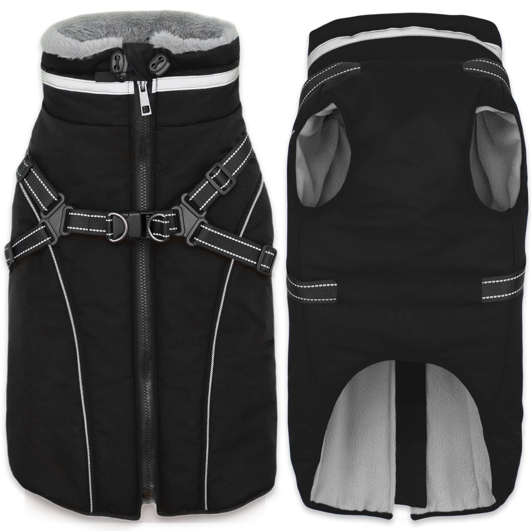 Fragralley Dog Coat with Harness