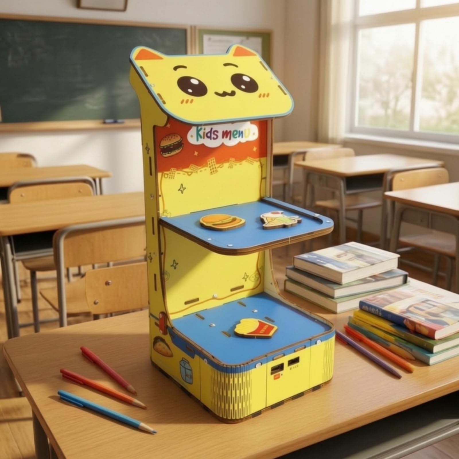 Perfeclan Robot Educativo de Ciencia Juego DIY de Robótica Robot de Entrega Ensamblable Madera con Componentes Completos y Mando a Distancia Adecuado para