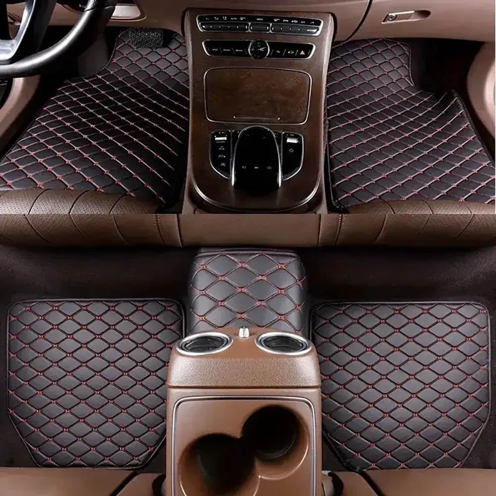 XMBTVAUMN Car Mats, for Benz CLA Coupé C118 I 2019-2024 Heavy Duty Waterproof Floor Liners Full Set Non Slip Interior Protection,A