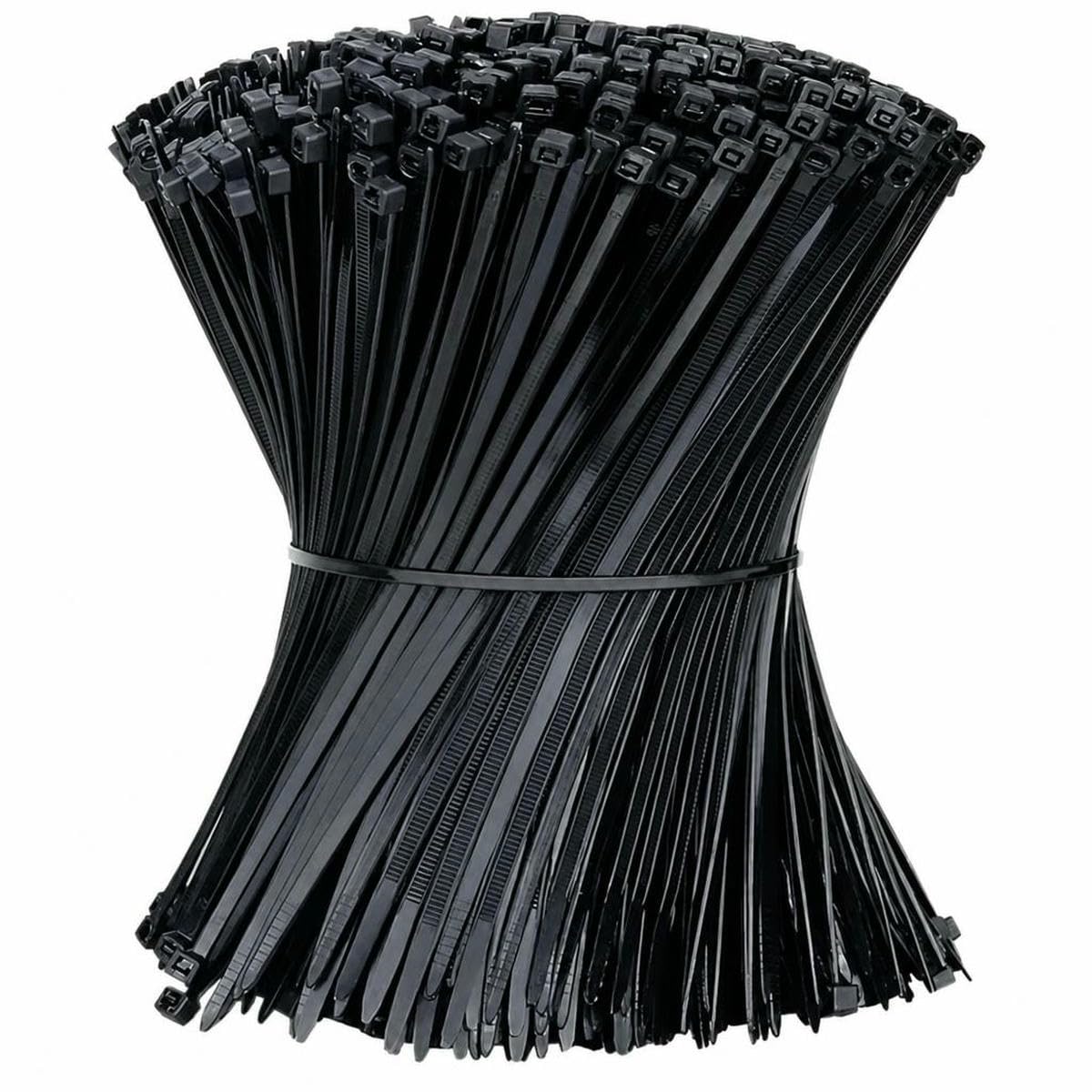 1000/100Pcs Wholesale Nylon Cable Ties Self-Locking Cord Straps Widen Thicken Cables Fastening Loop Wire Zip Tie-5x250mm-200pcs