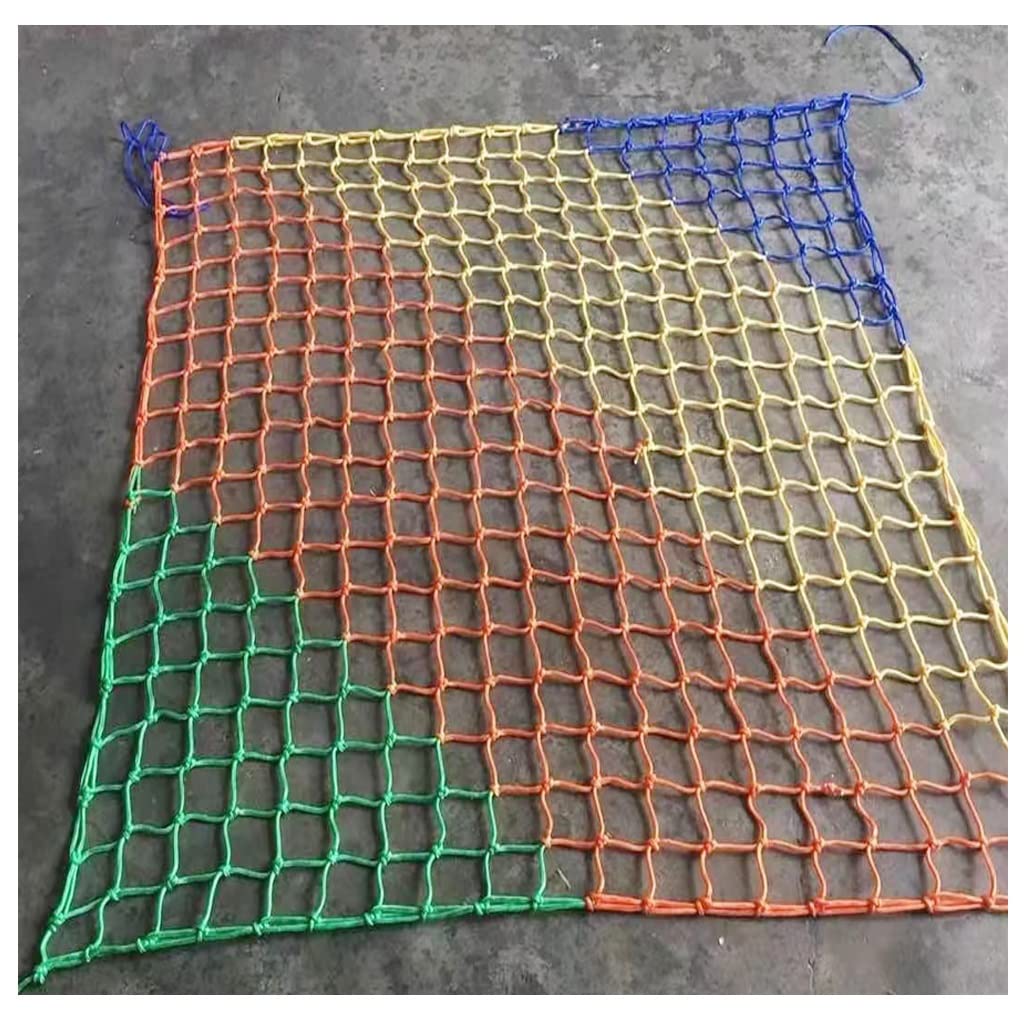 GTHTUHFD Polyester Cargo Lifting Net Cargo Lifting Bag Cargo Sling Net Hanging Net Lifting Net Straps Loading And Unloading Heavy Objects Load 1 Ton Lifting Net,1t-1x1m