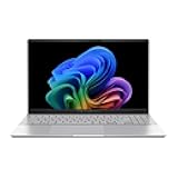 Vivobook S 15 Laptop; Copilot+ PC, 15.6” 3K 120Hz OLED Display, Qualcomm Snapdragon X Elite X1E-78-100 12-Core Processor, 16GB RAM, 1TB SSD, Windows 11 Home, Cool Silver, S5507QAD-PS96