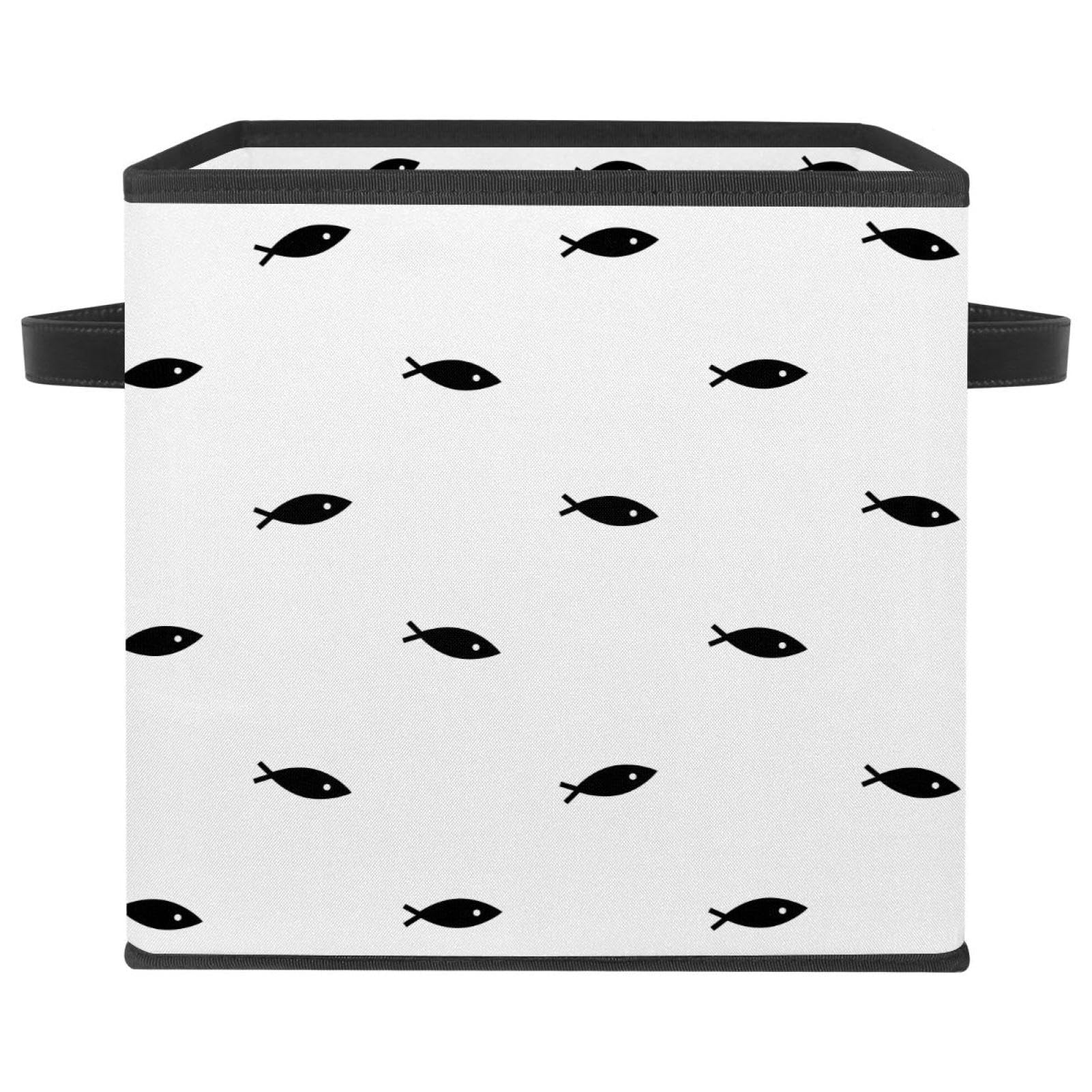 Boîte de rangement pliable en tissu pour jouets vêtements livres et meuble placard