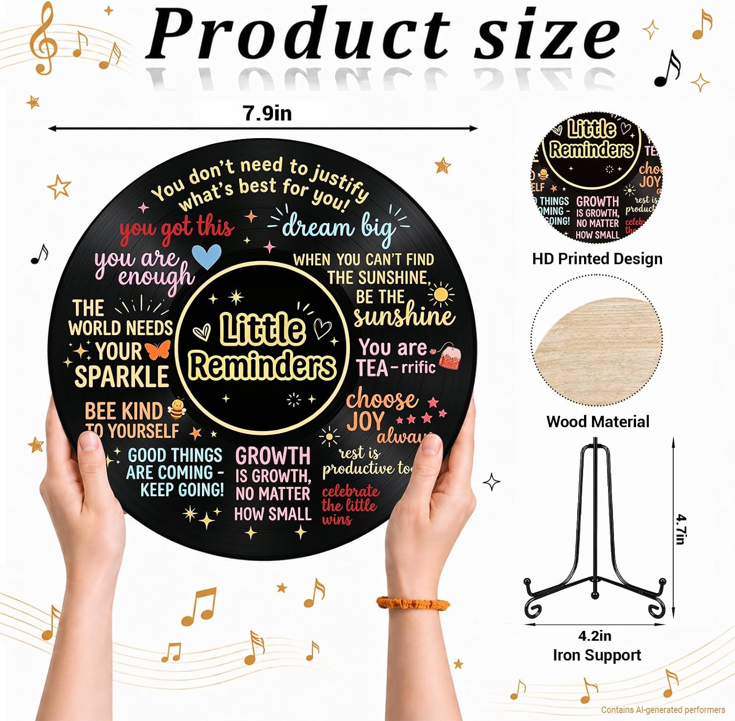 Motivational Gifts for Women Men, Therapy Mental Health Decorations image 3
