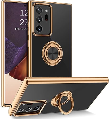 BENTOBEN Note 20 Ultra - Funda protectora antideslizante con soporte para anillo de 360, a prueba de golpes, soporte delgado, magnético, para