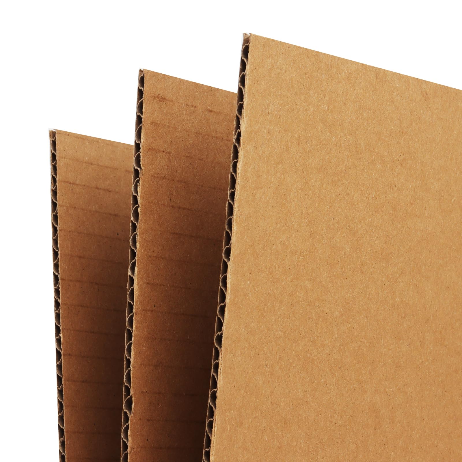MUKCHAP 40 Pack A4 Corrugated Cardboard Sheets, 297 x 210 x 3mm Cardboard Sheets Pad for Packaging Shipping - Image 4