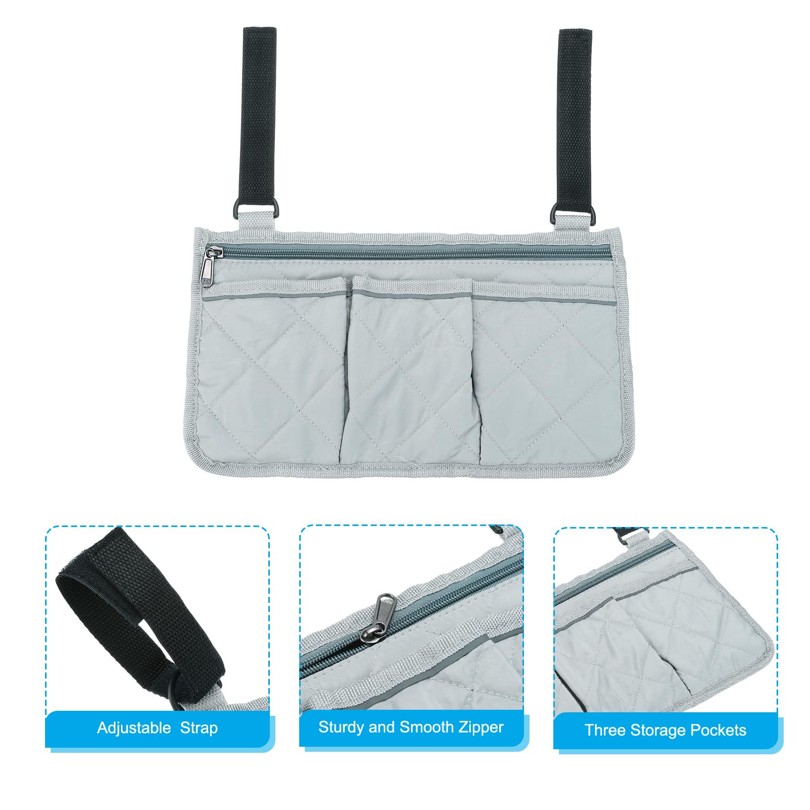 PATIKIL Beach Chair Armrest Bag - Image 4