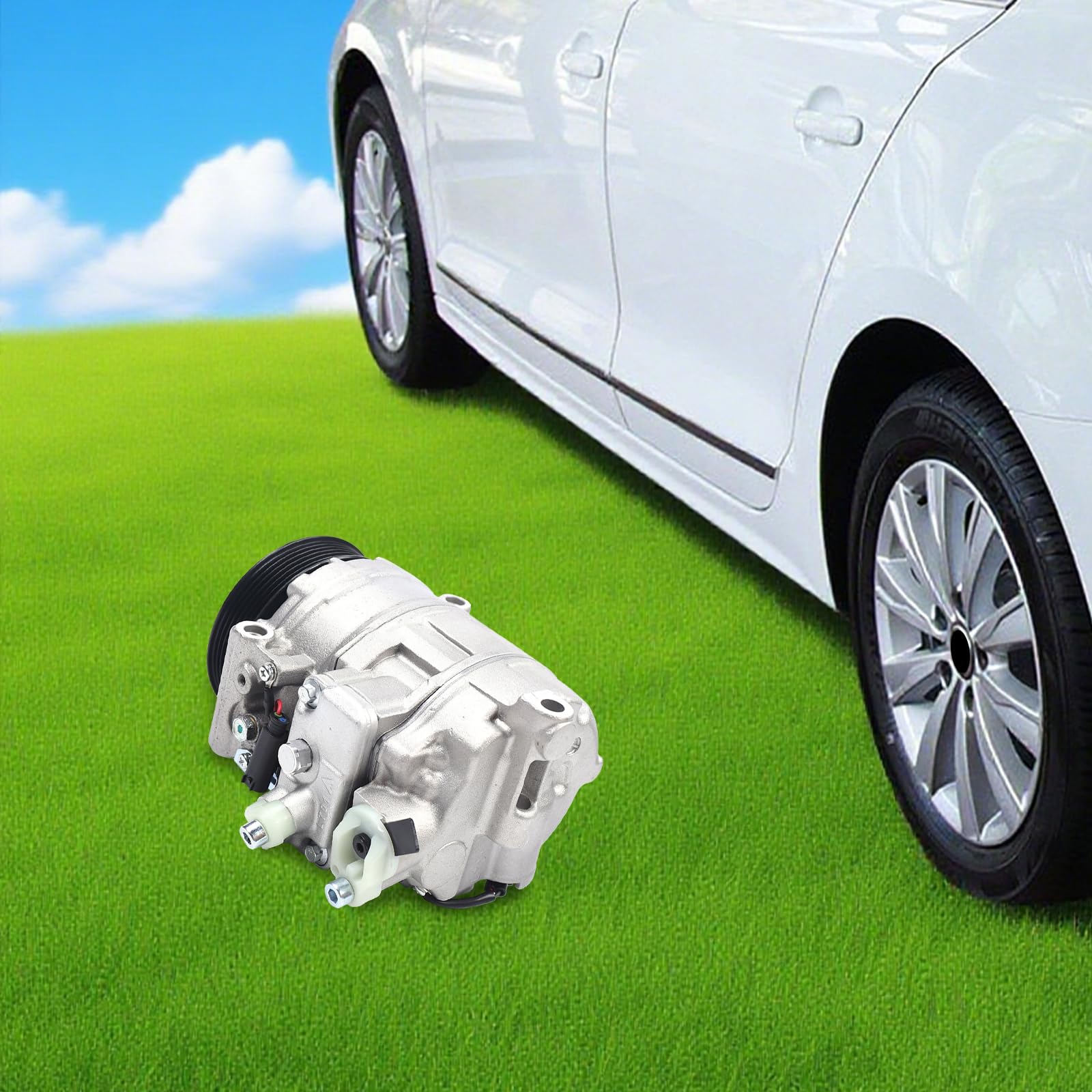 Compressore d'aria – Aria condizionata per Mercedes-Benz W203 C209 W639 W211