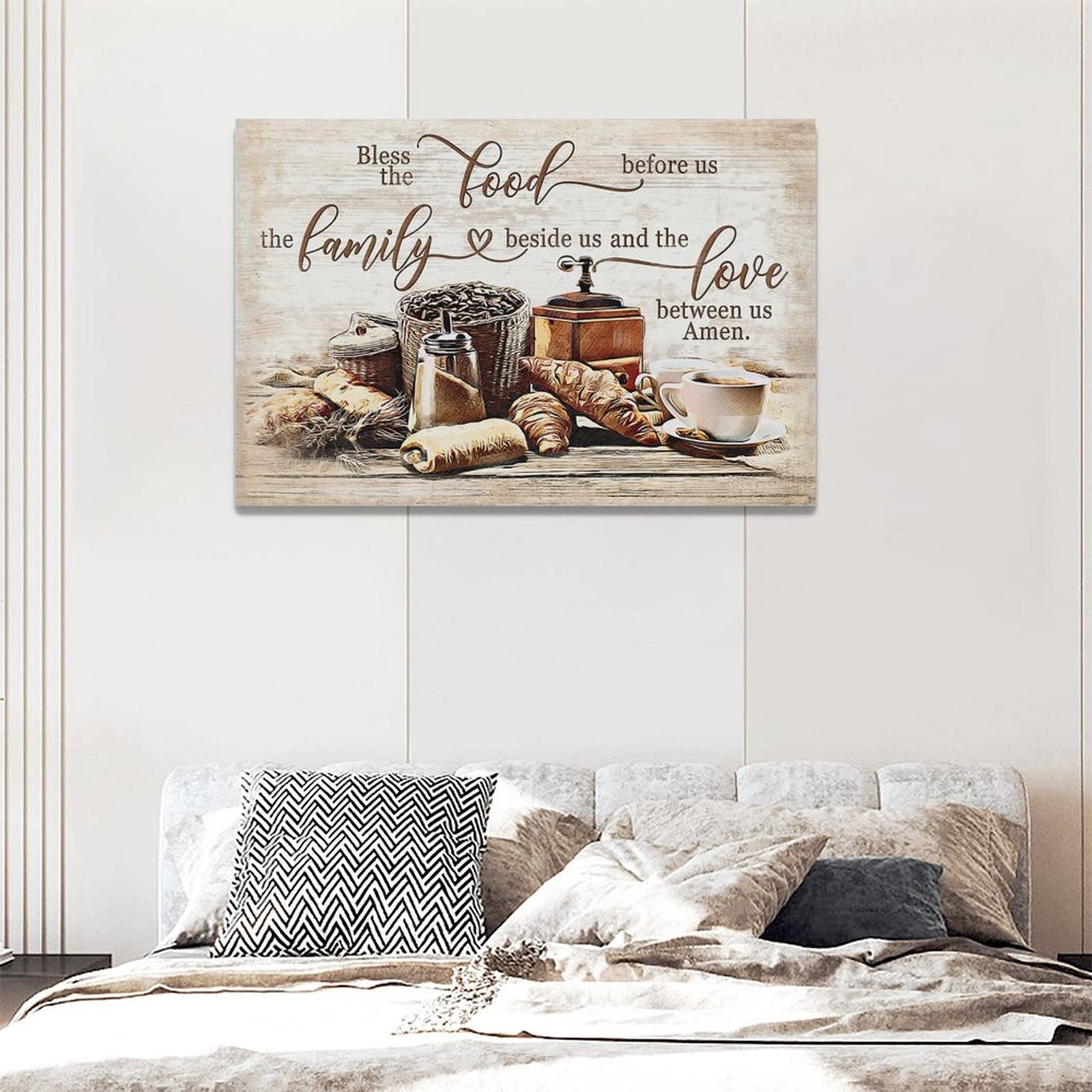 WODIS Versículos Bíblicos Cristianos Para Decoración De Pared, Arte De Pared Enarcado