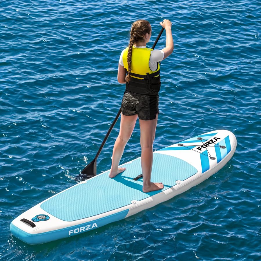 FORZA Aufblasbares Stand Up Paddle Board Komplett-SUP-Paket