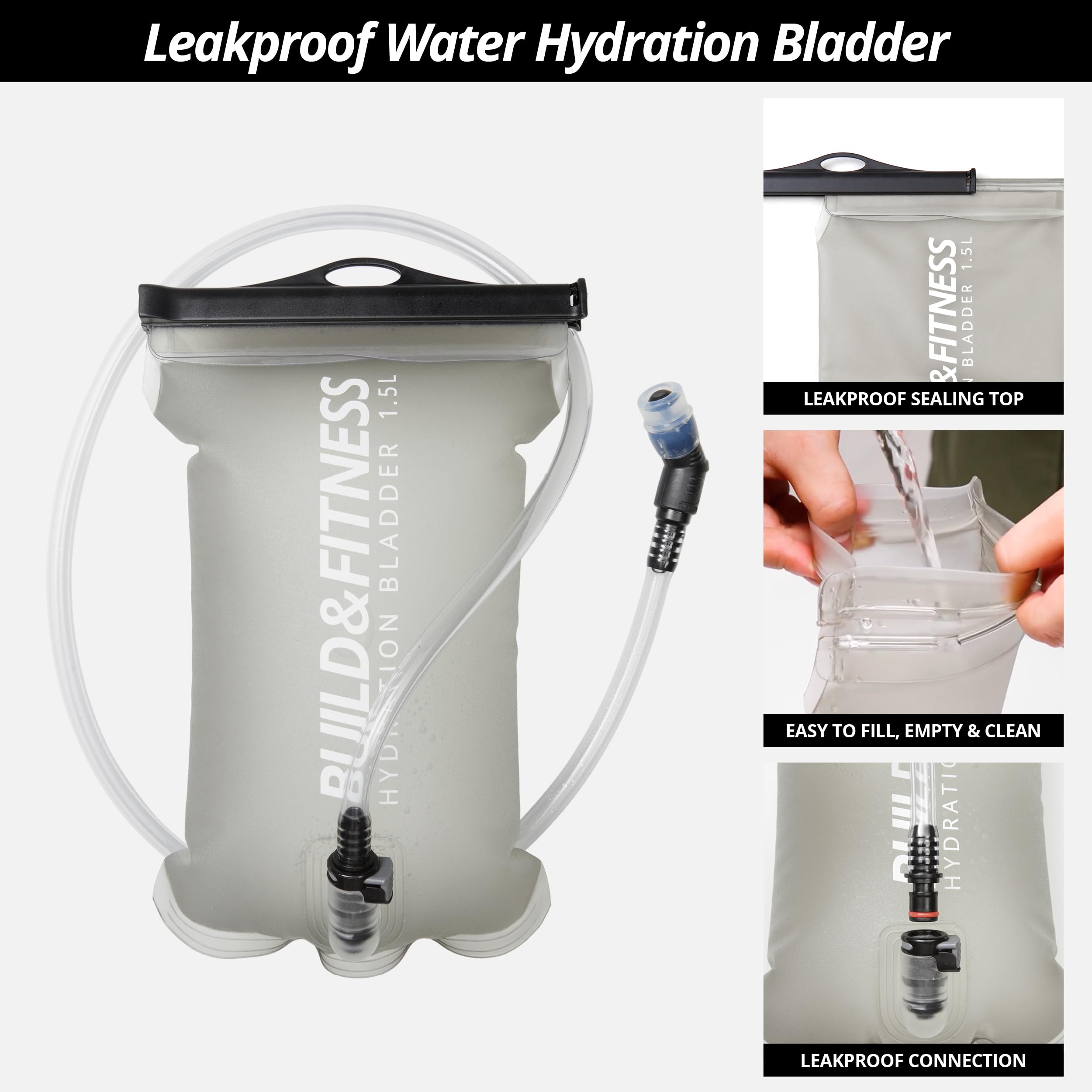 Gilet d'hydratation de Course à Pied pour Femmes et Hommes. Réfléchissant, Séchage Rapide, Résistant à l'eau, Sac à Dos réglable pour Course