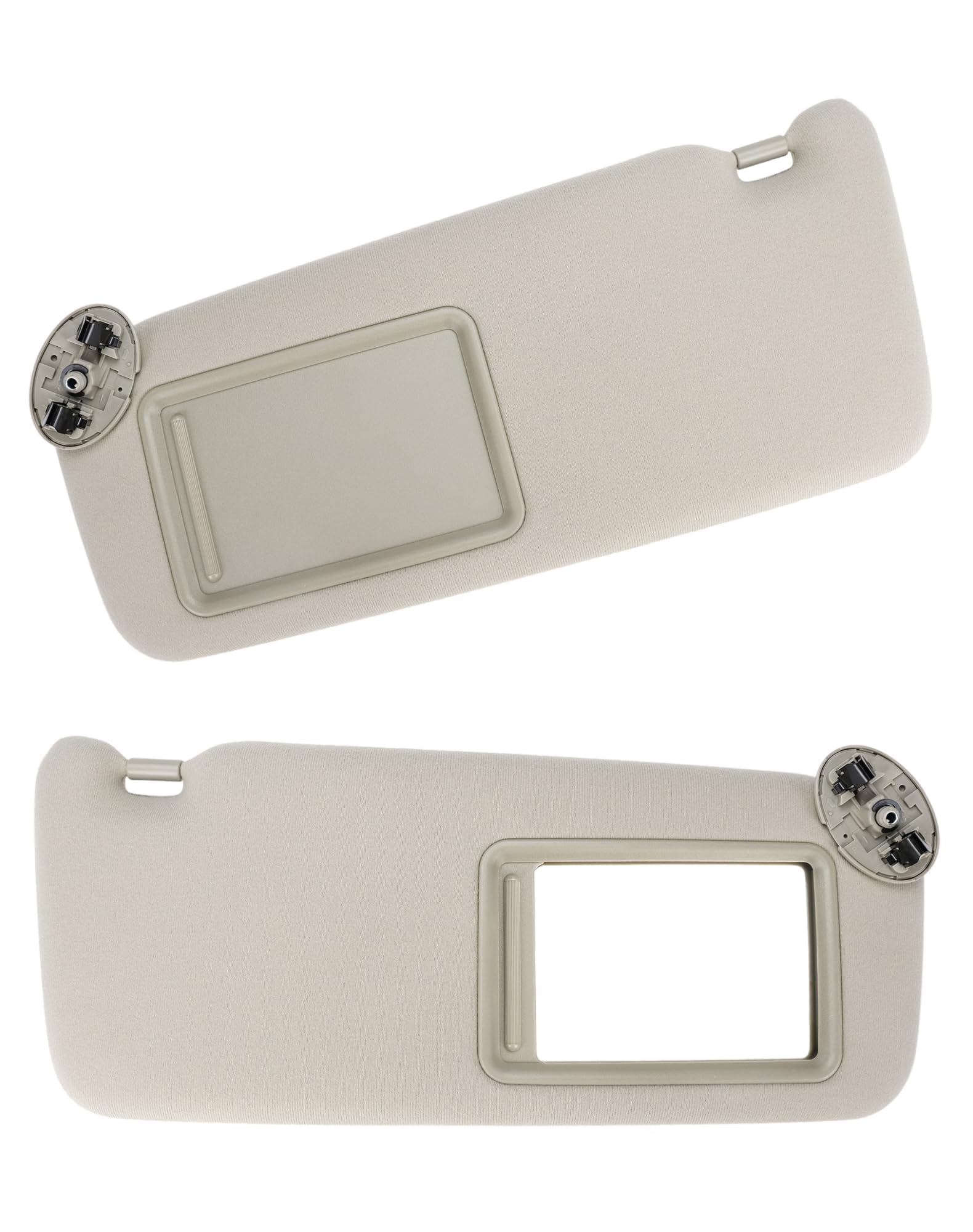 Photo 1 of VeloCore Beige Sun Visor Pair for Toyota Camry (2007-2011)