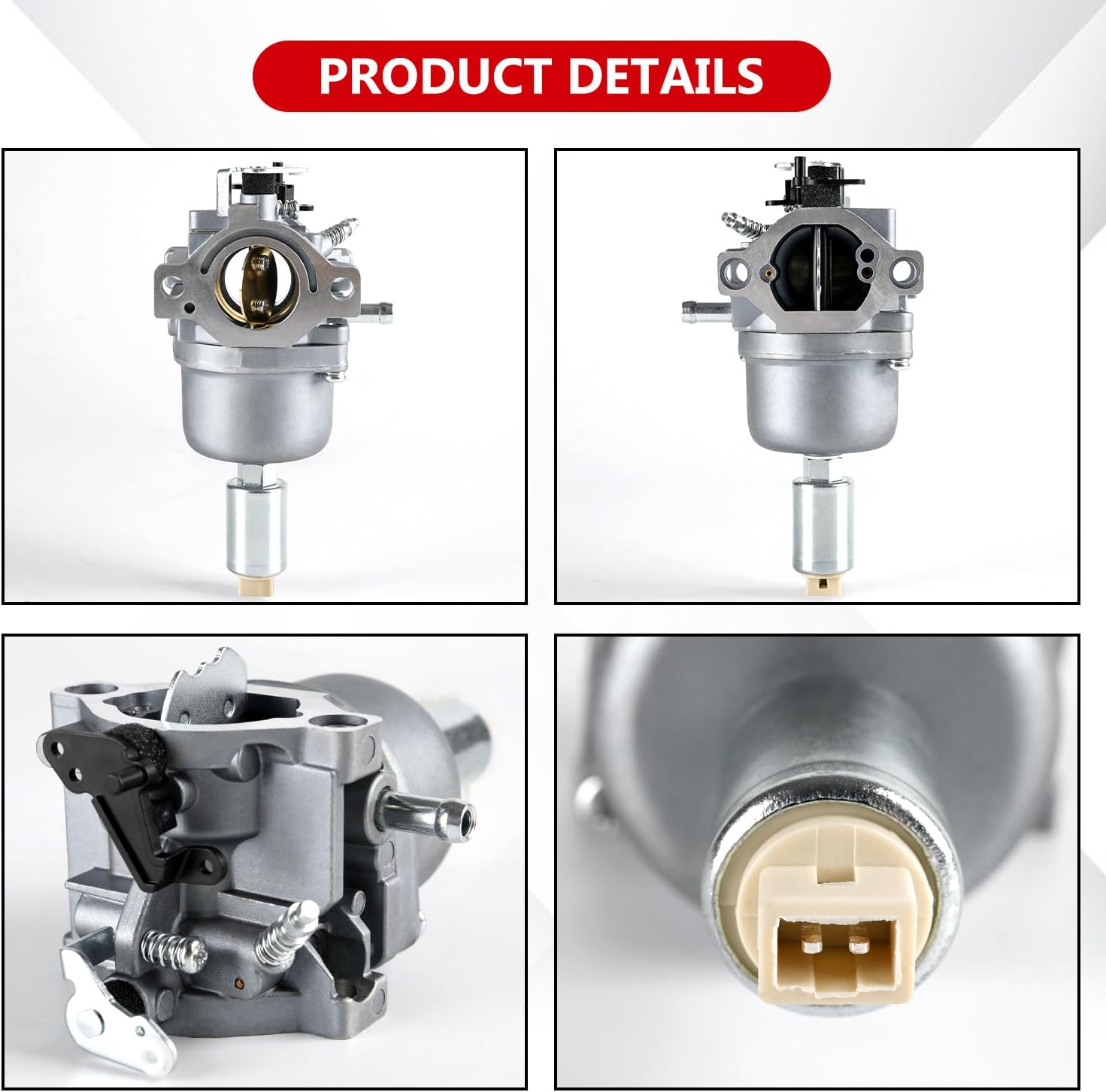 Carburetor Fits for B&S 799727 698620 791886 495935 690194 498061 499153 496796 287707 287777 28N707 28N777 28P777 28Q777 14hp 15hp 16hp 17hp 18hp Engine Intek Engines Lawn Tractor Mower Nikki Carb