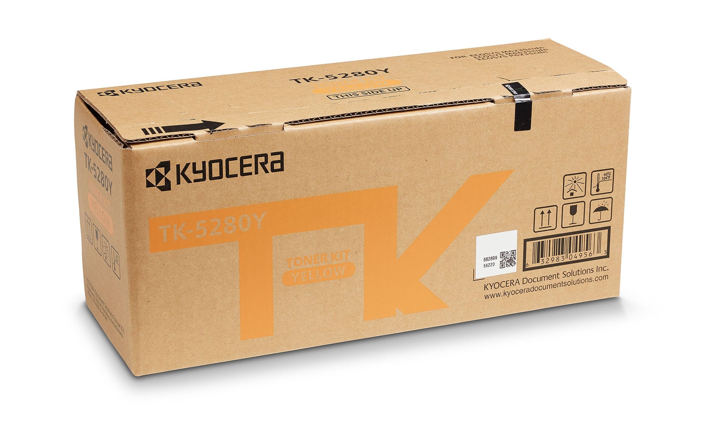 Kyocera TK-5280Y Toner Cartridge 1 pc(s) Original Yellow, 1T02TWANL0