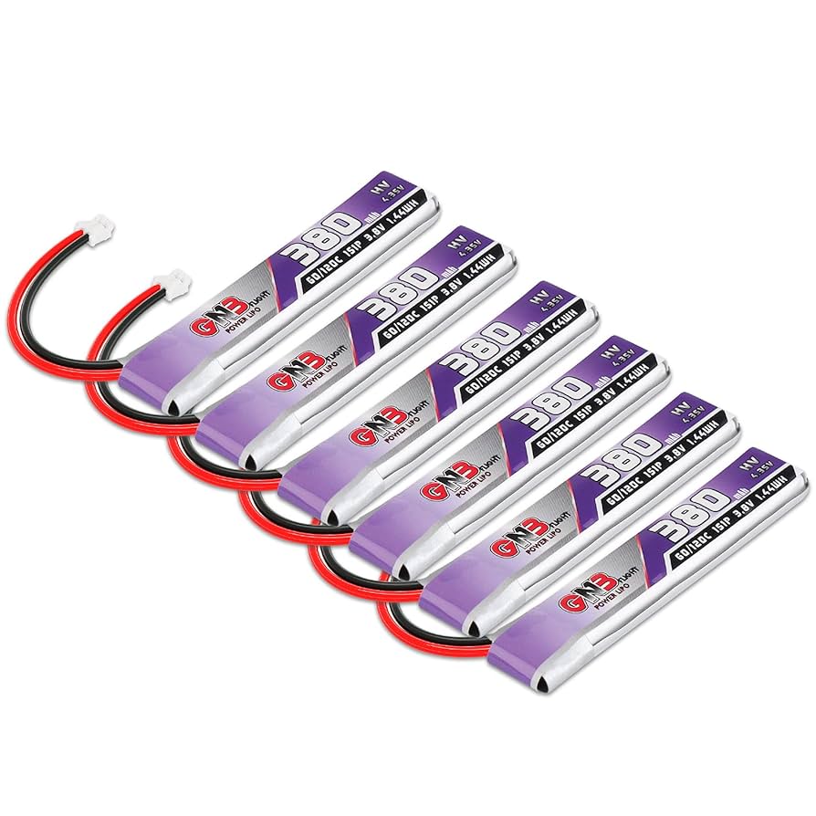 【GNB】バッテリー×5個（正規品） 5 ピース/セット GAONENG GNB 1S/2S/3S/4S/6S 720mAh 最大 200C