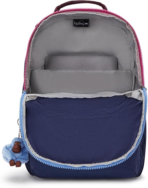 Kipling Women's Seoul 15 Laptop Backpack, Durable, Roomy with Padded Shoulder Straps, Built-In Protective Sleeve