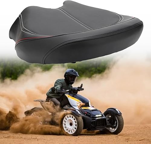 Asiento cómodo para conductor negro apto para Can Am Ryker 600 900 CC Rally Edition Sport ACE 2019 2020 2021 2022 2023 Reemplazo 219400795
