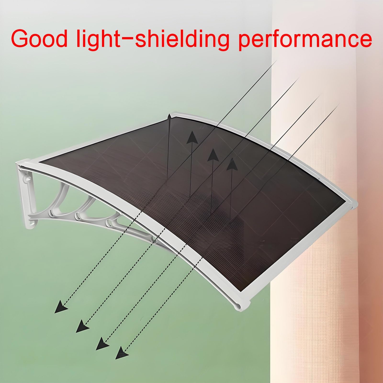 Tenda a baldacchino blu per porta, 60 x 120 cm, per esterni, per ingresso, impermeabile, copertura per gazebo e pergola, resistente alle intemperie