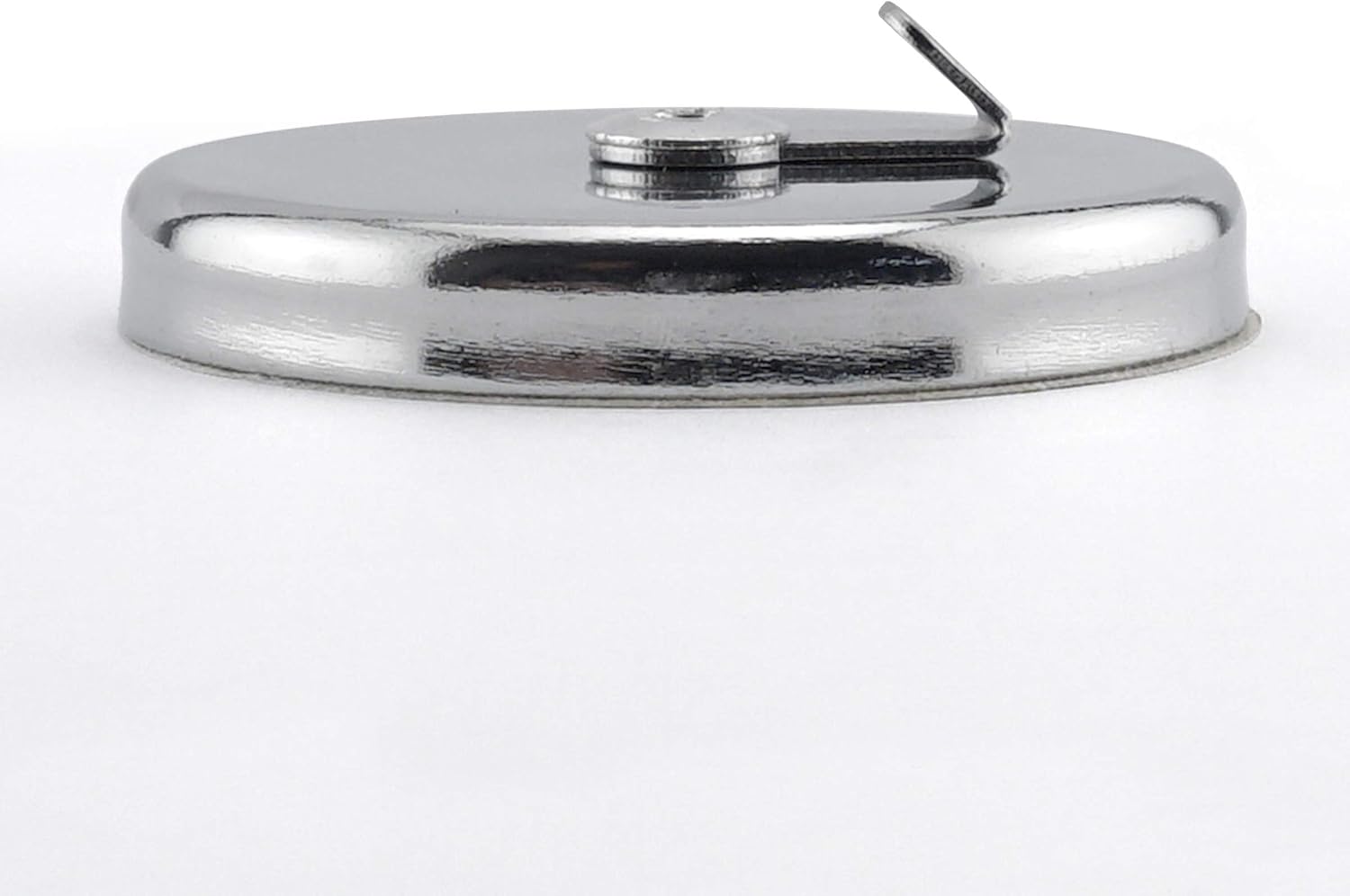 Master Magnetics Magnetic Window Décor Hooks - 2.63" Diameter, 0.750" Thick, Chrome, Pack of 2, 07254