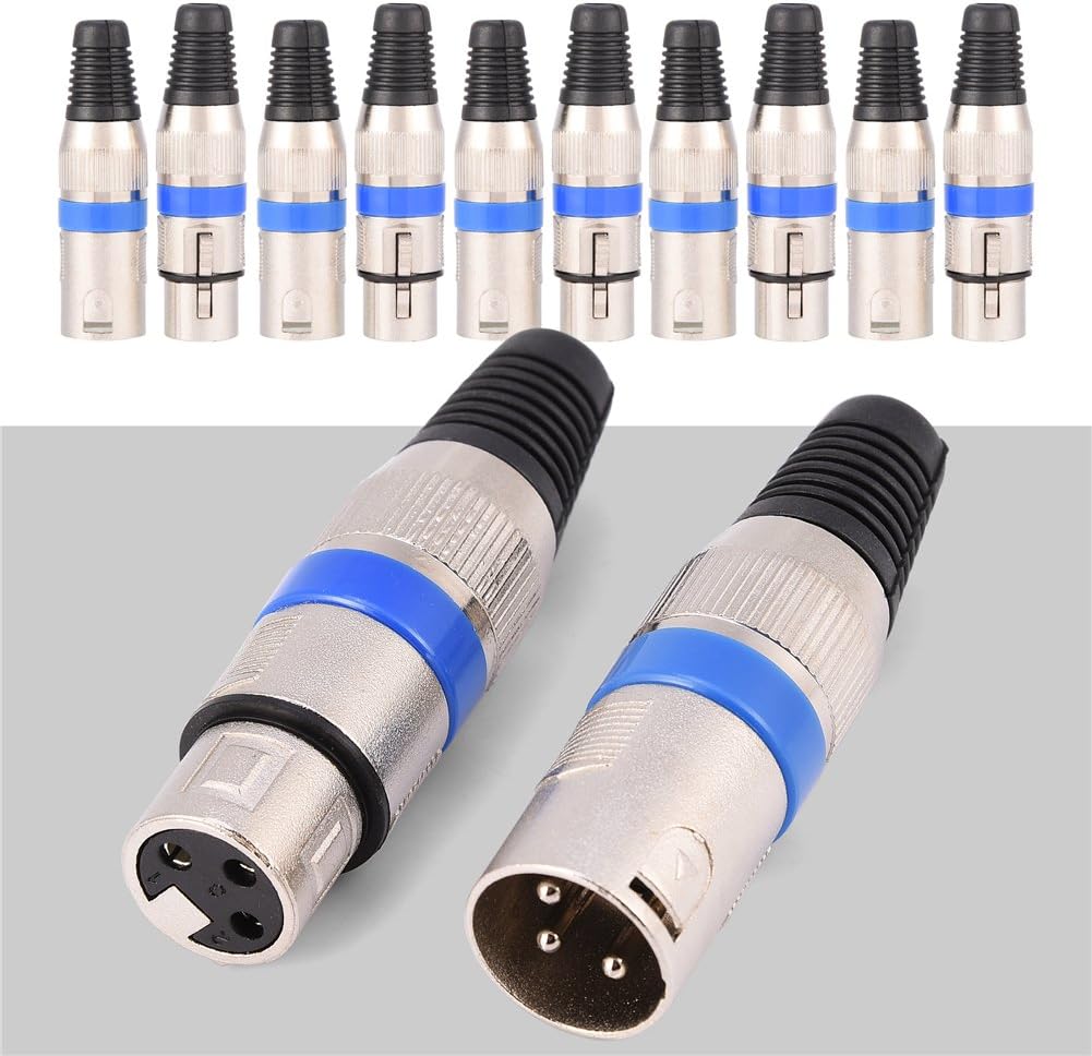 Adaptador De Soldadura De Metal XLR, Conector Macho