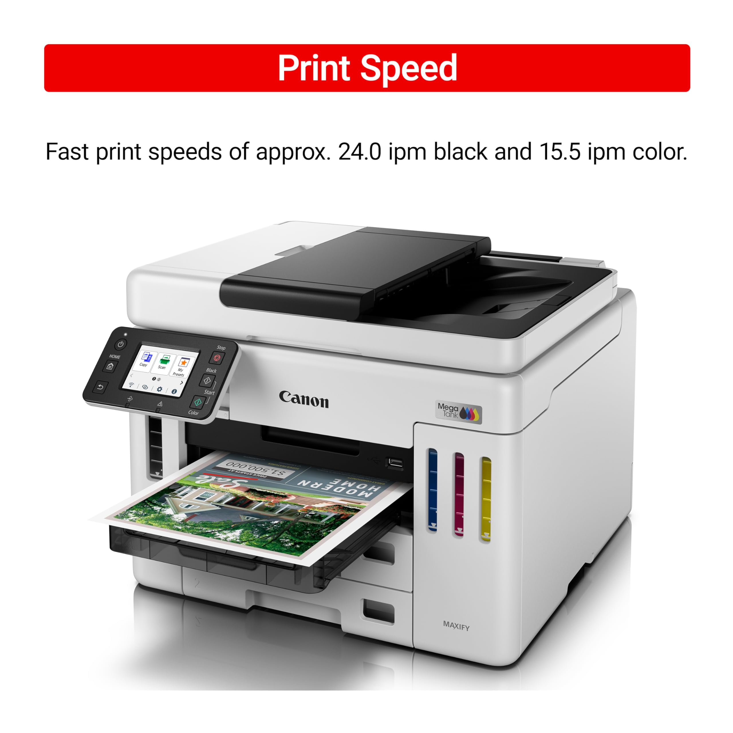 Amazon.com: Canon Megatank GX7120 Wireless All-in-One Printer
