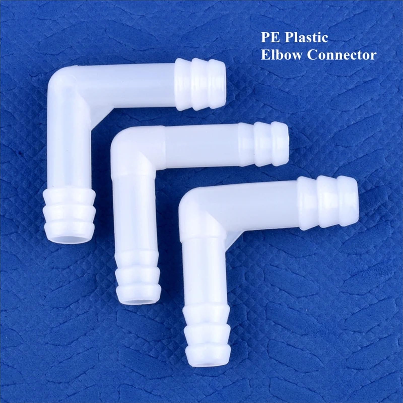 5~500 pz 8mm 10mm PE Connettore A Gomito Acquario Serbatoio Pompa di Aria Tubo Pagoda Comune Irrigazione Irrigazione Tubo di Acqua del Giardino(8-8mm,500 Pieces)