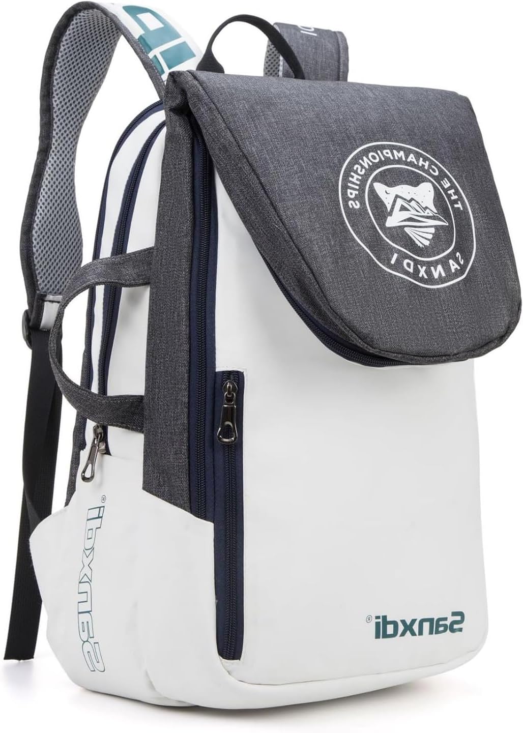 YUETTYY Tennis Backpack - Foldable Large Capacity Bag for Racquetball, Paddle and Sports With Multifunctional Carrying Features