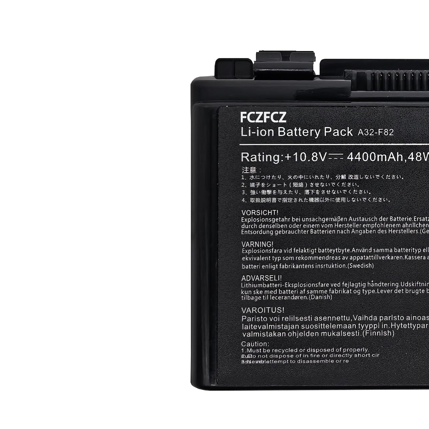 Batterie ARyee A32-F82 Compatible ASUS - 5200mAh 11.1V 6 Cellules Pour K50 K40 X70 Et Modèles Similaires