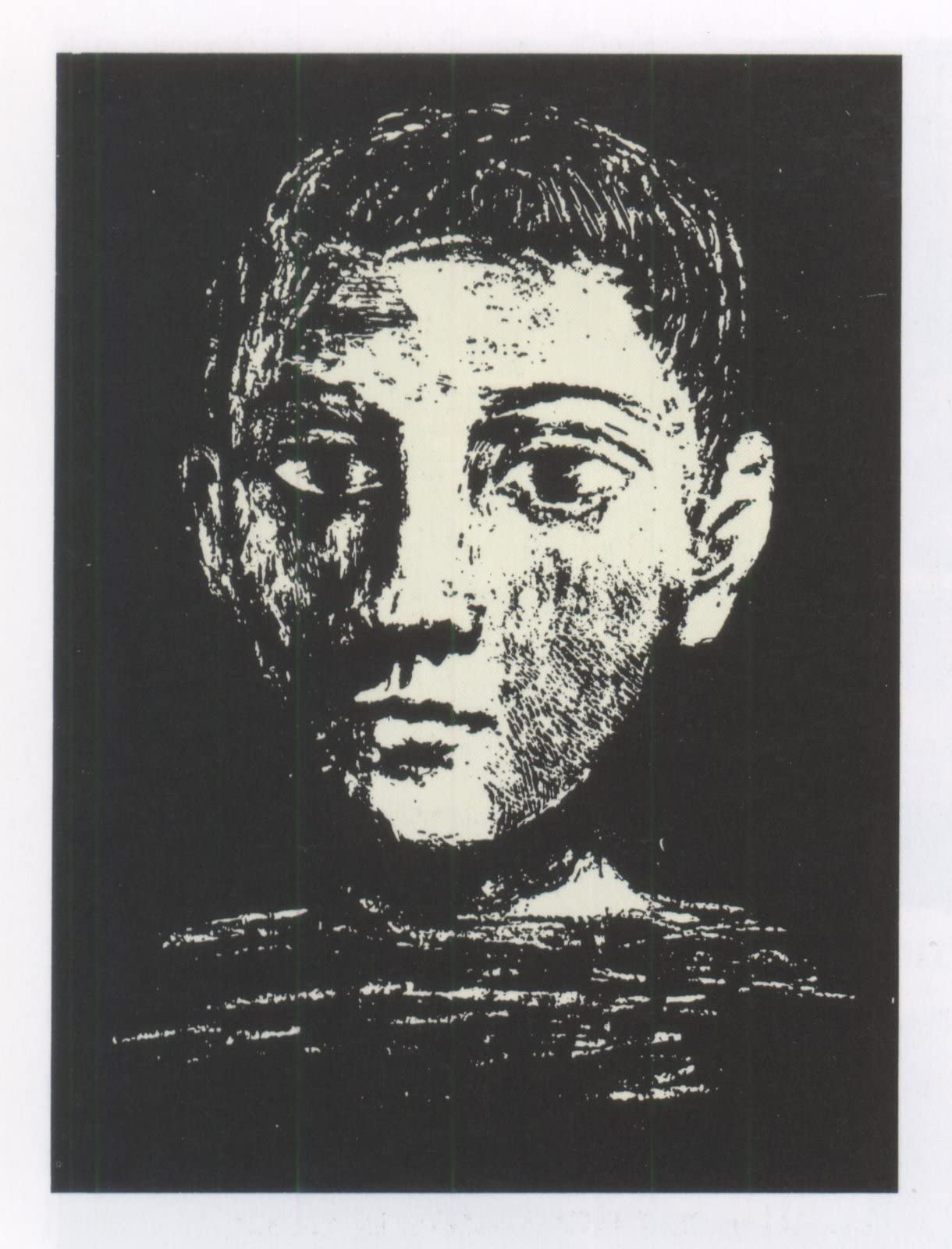 Amazon.co.jp: 377 pablo picasso head boy 1945 z11504 MAXI