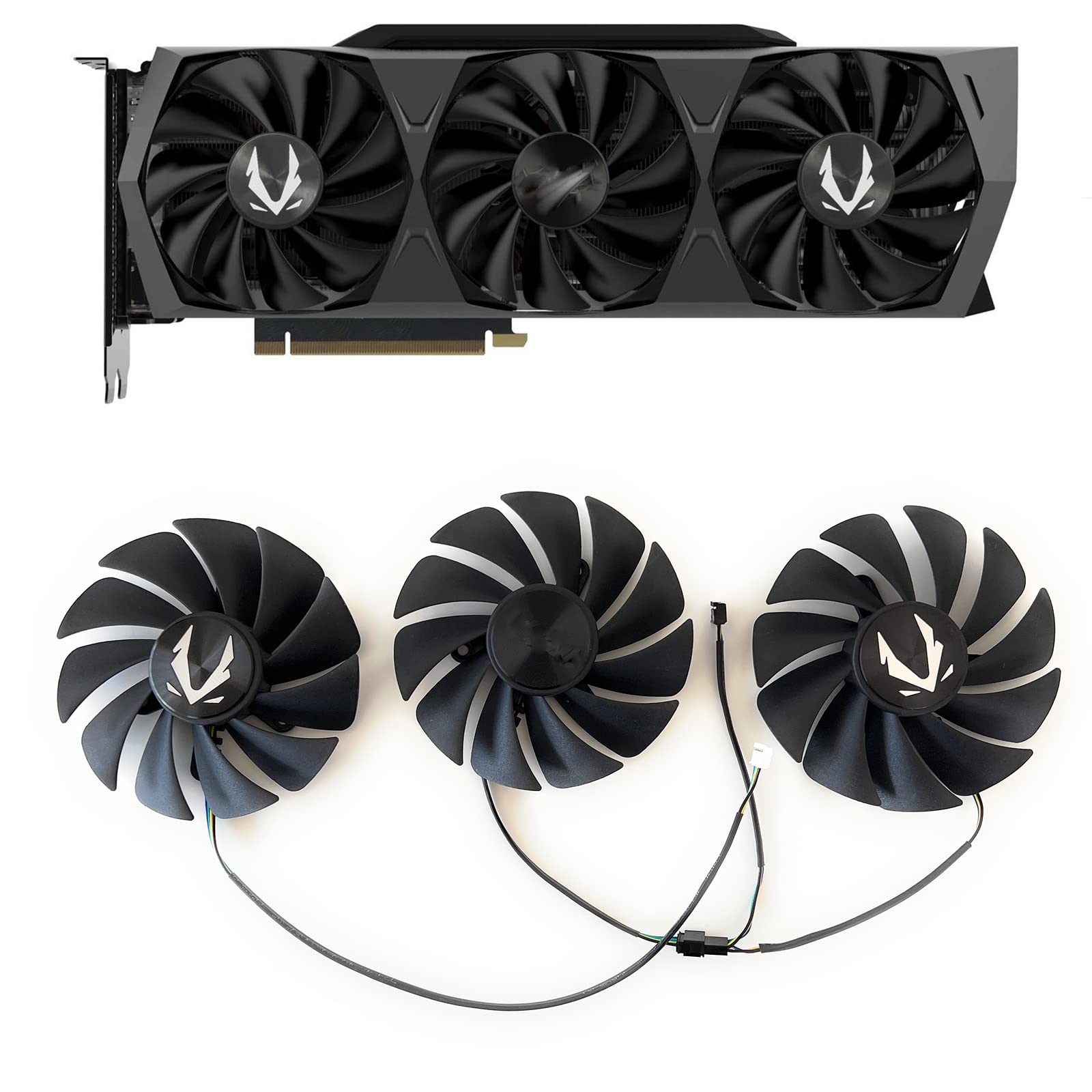 Ventilador de tarjeta gráfica para ZOTAC GeForce RTX 3070/3080 Ti AMP Holo, 3090 24GB AMP Core-Holo, para enfriador de tarjetas gráficas, GA92S2U 88mm