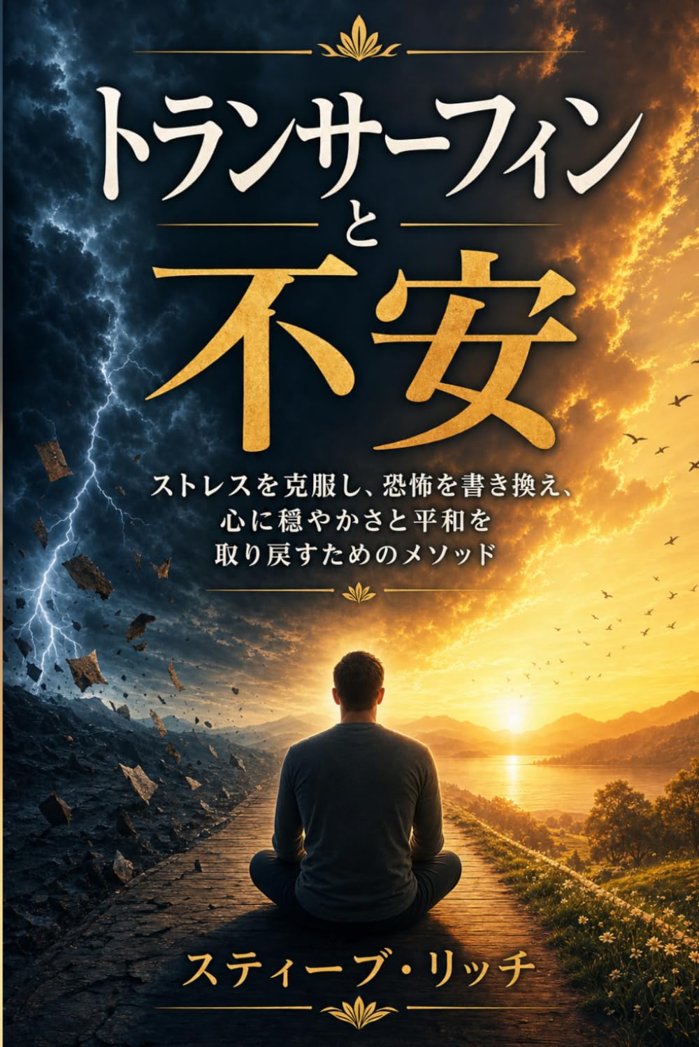 トランサーフィンと不安: ストレスを克服し、恐怖を手放し、穏やかさと心の平安を取り戻すためのメソッド