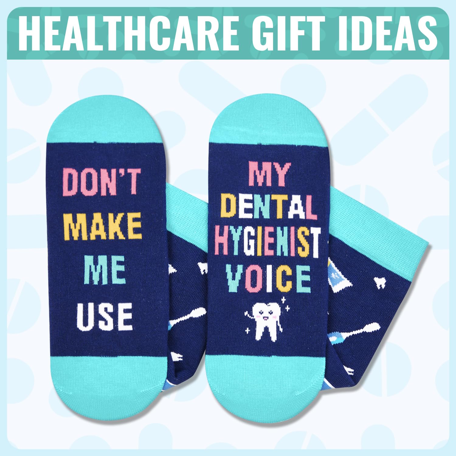 Zmart Nurses Gifts for Men Women - Doctor Pharmacist Therapists Gifts Doctors Nurses Socks