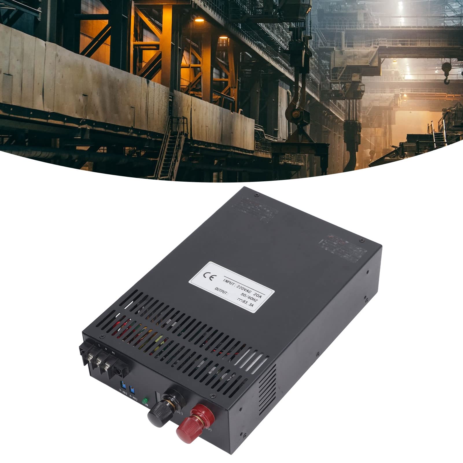Zasilacz, ochrona przeciwprzepięciowa 220 V 2500 W regulowany zasilacz impulsowy szybkie rozpraszanie ciepła szerokie zastosowanie do przemysłowych urządzeń sterujących (60 V)