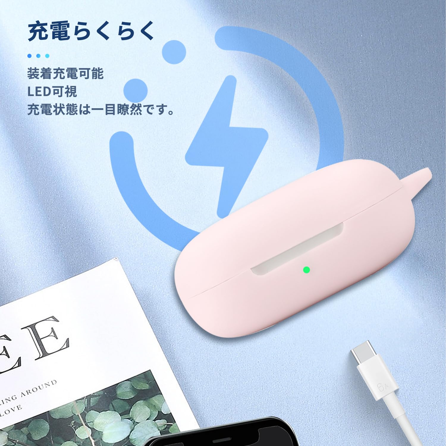 Amazon.co.jp: For Shokz OpenFit Air 用 ケース カバー 【NOUKAJU