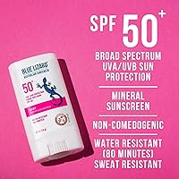 Vista 2 de Blue Lizard BABY - Protector solar mineral en barra con óxido de zinc, SPF 50+, resistente al agua, protección UVA/UVB, fácil de aplicar, sin