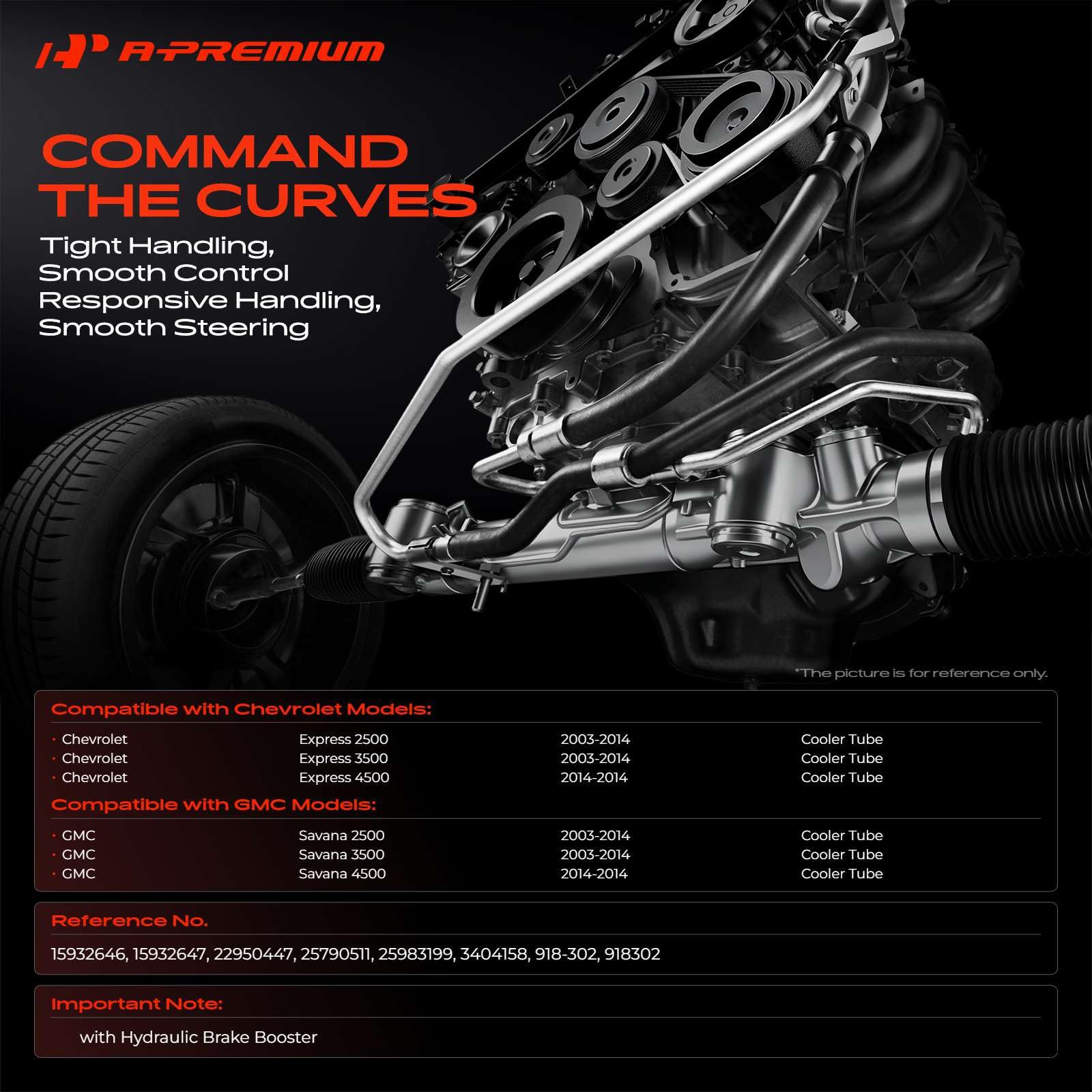 Amazon.com: A-Premium Power Steering Return Hose Line Assembly