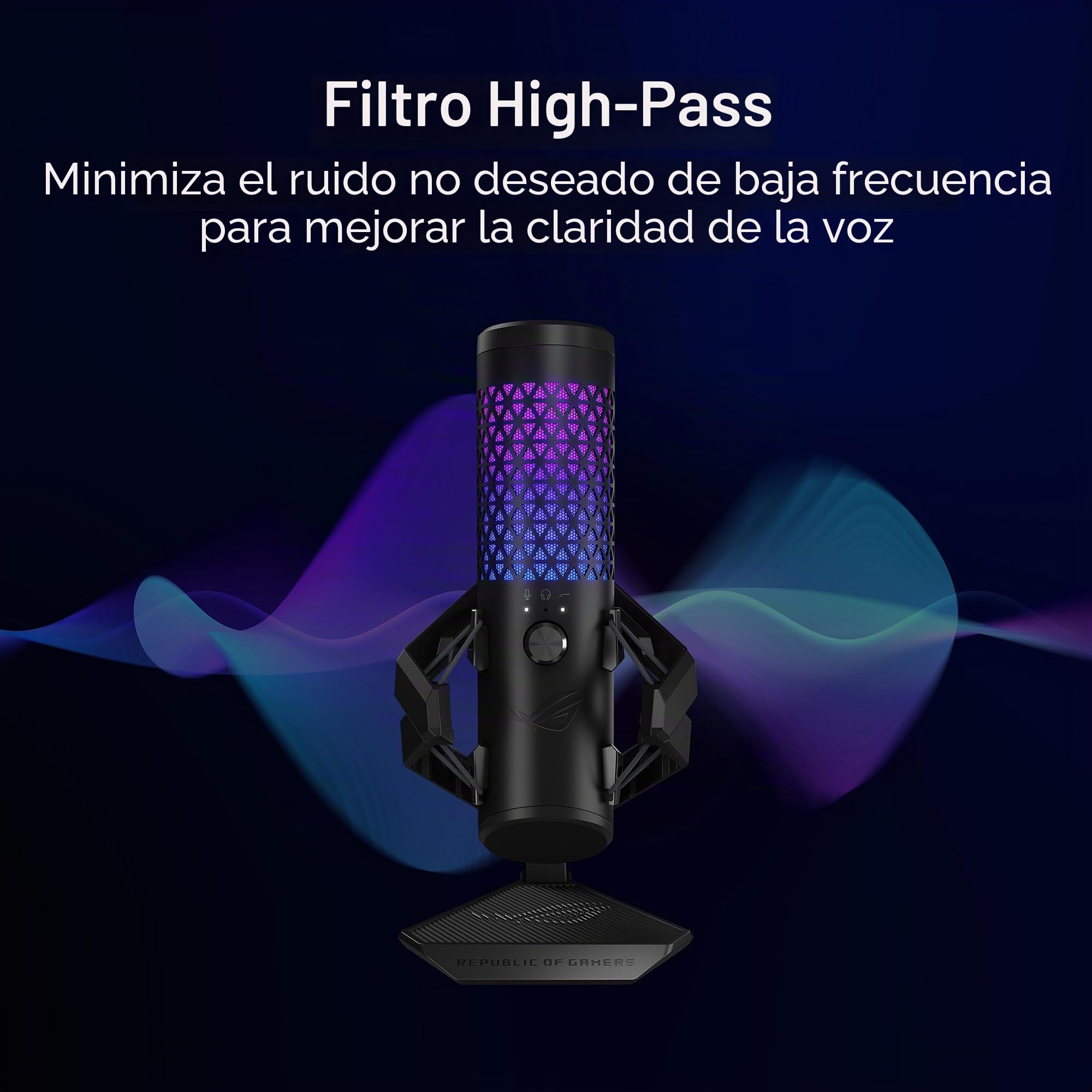 ASUS - ROG Microphone Gaming ROG CARNYX