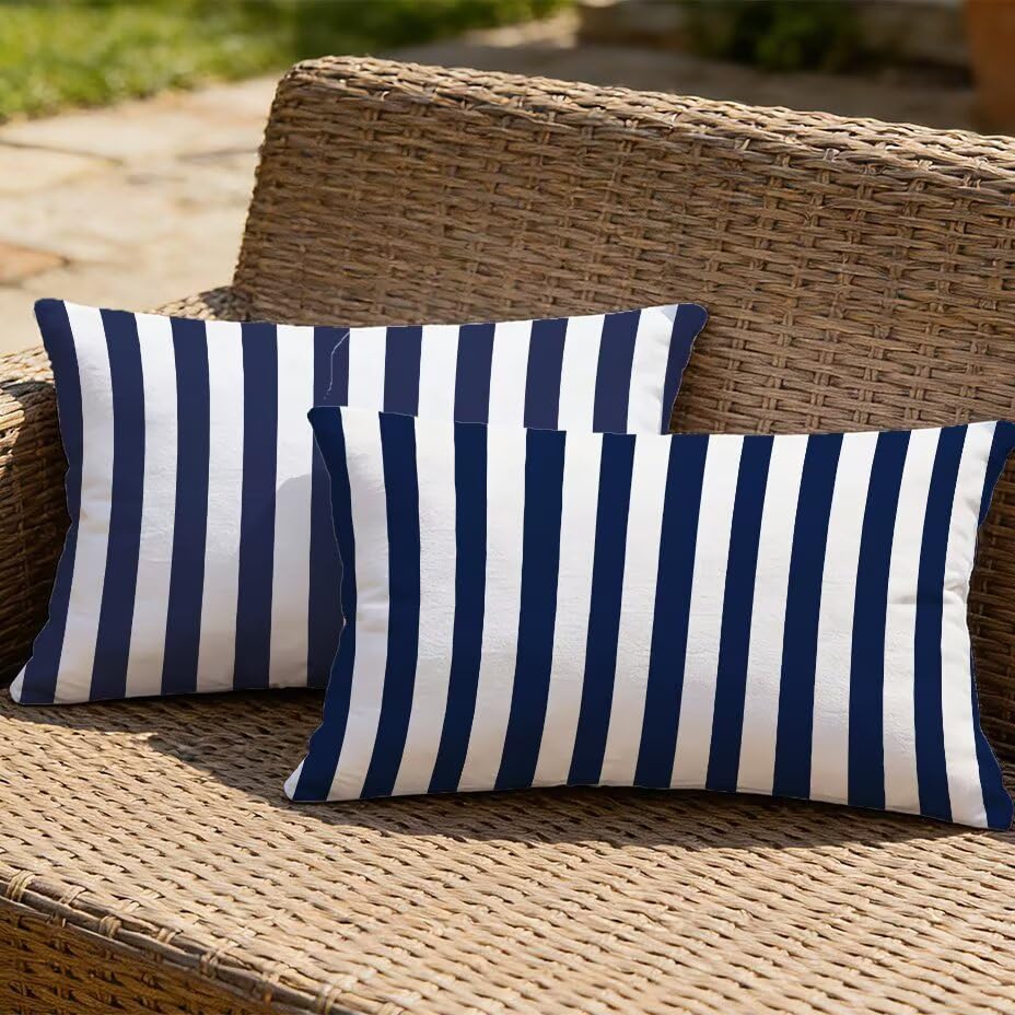 Housse de Coussin Rectangulaire 70x90 cm Imperméable pour Rénover un Canapé