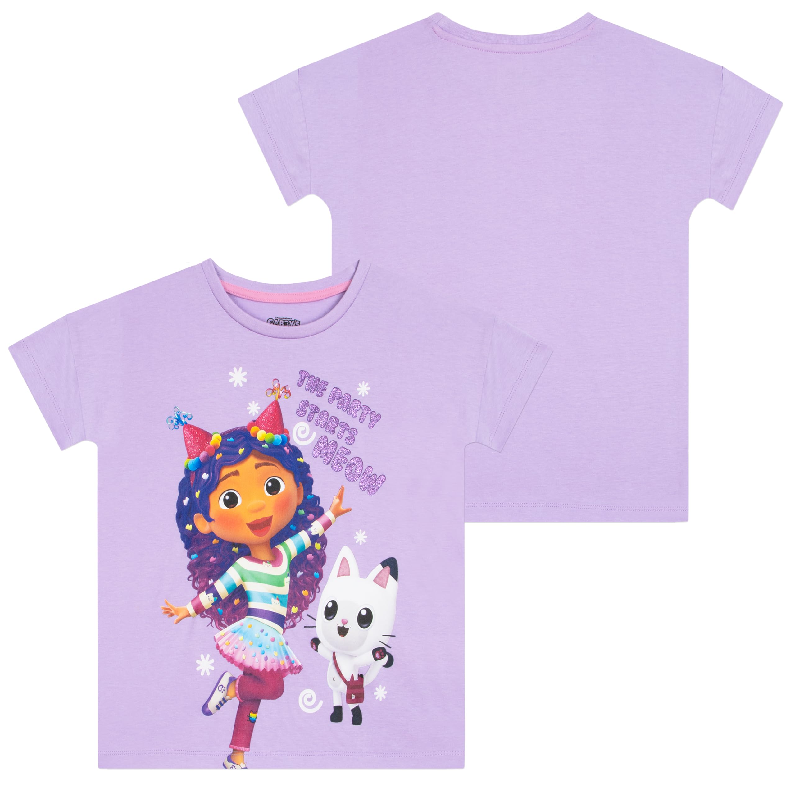 DreamWorks Gabby’s Dollhouse Camiseta Y Falda Niña | Ropa Para Niñas | Falda De Tul Niña