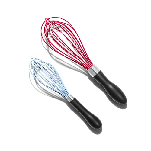 OXO Good Grips 2-Piece Silicone Whisk Set