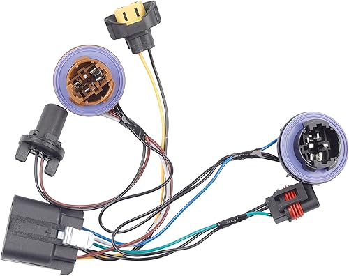 Dasbecan 15950809 Arnés de cableado para faros delanteros compatible con Chevy Tahoe Suburban 1500 2500 Avalanche 2007-2014 GM SUV reemplaza 15782377