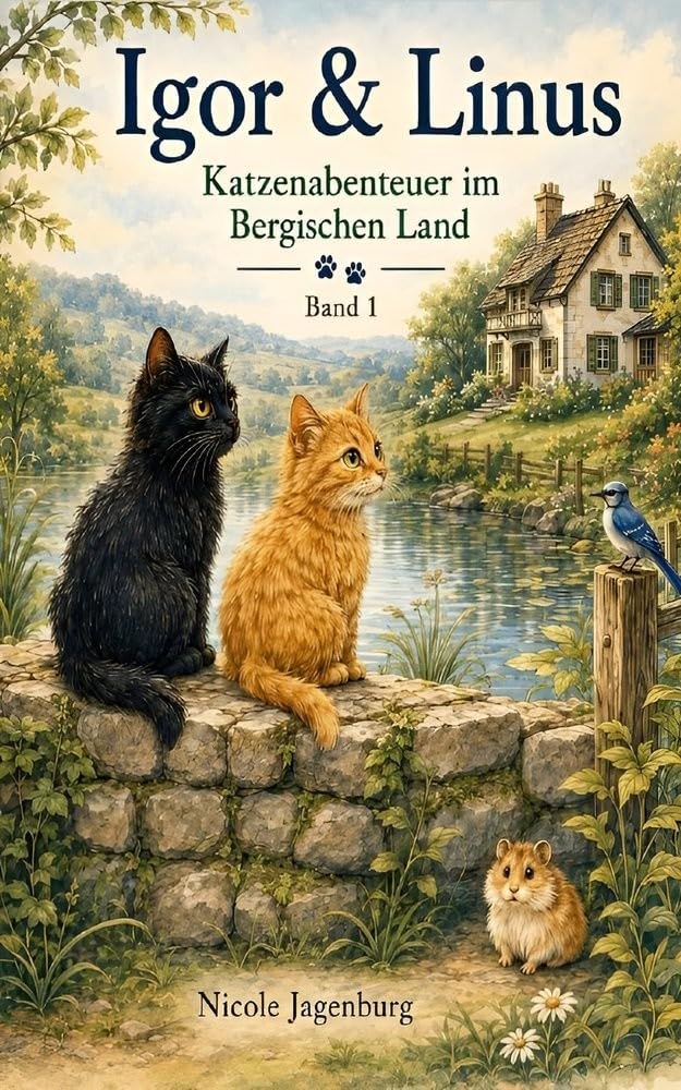 Igor & Linus : Katzenabenteuer im Bergischen Land - Band 1 (German Edition)