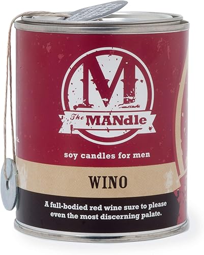 Miniatura 28 de Eco Candle Co. The Mandle - Vela de soja para hombres, aromas de lavanda, vainilla y polvo de bebé, Mr. Mom, lata de pintura de 15 onzas, 100% cera