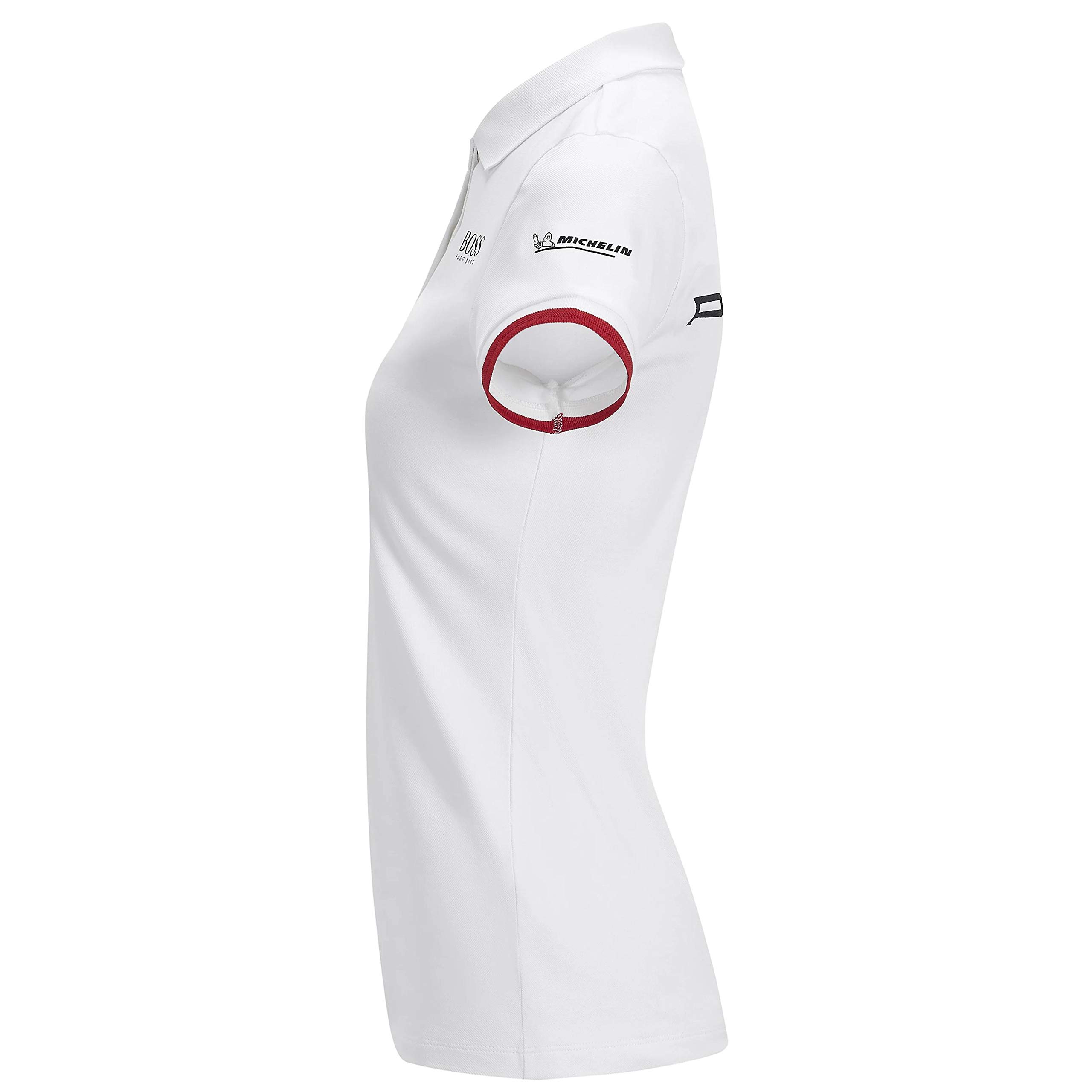 Porsche Motorsport White Team Polo pour femme avec kit de sport motorisé