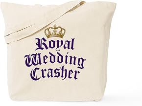 CafePress Royal Wedding Crasher Tote Bag Reusable Natural Beige Canvas Shopping Bag