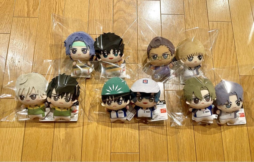 ☆コンプセット☆テニスの王子様　ちびぐるみ　越前リョーマ　幸村精市　跡部景吾 BANDAI SPIRITS：新商品情報が到着！【ちびぐるみvol.1-2