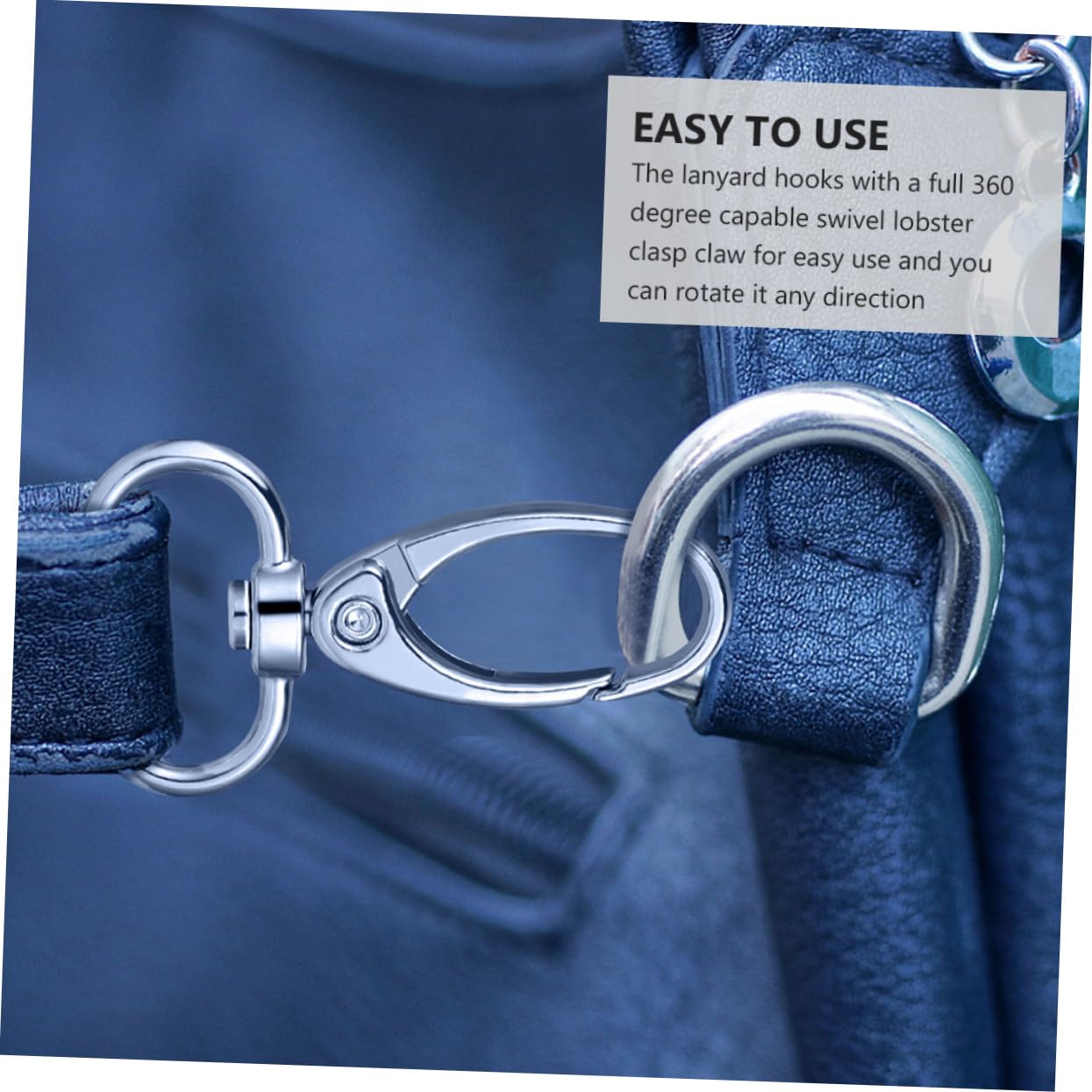 NUOBESTY 3 Stück Karabinerverschlüsse Aus Zinklegierung Für Armbandzubehör Taschenschnalle Glatter Clip Für Einfaches Anbringen Von Schmuck