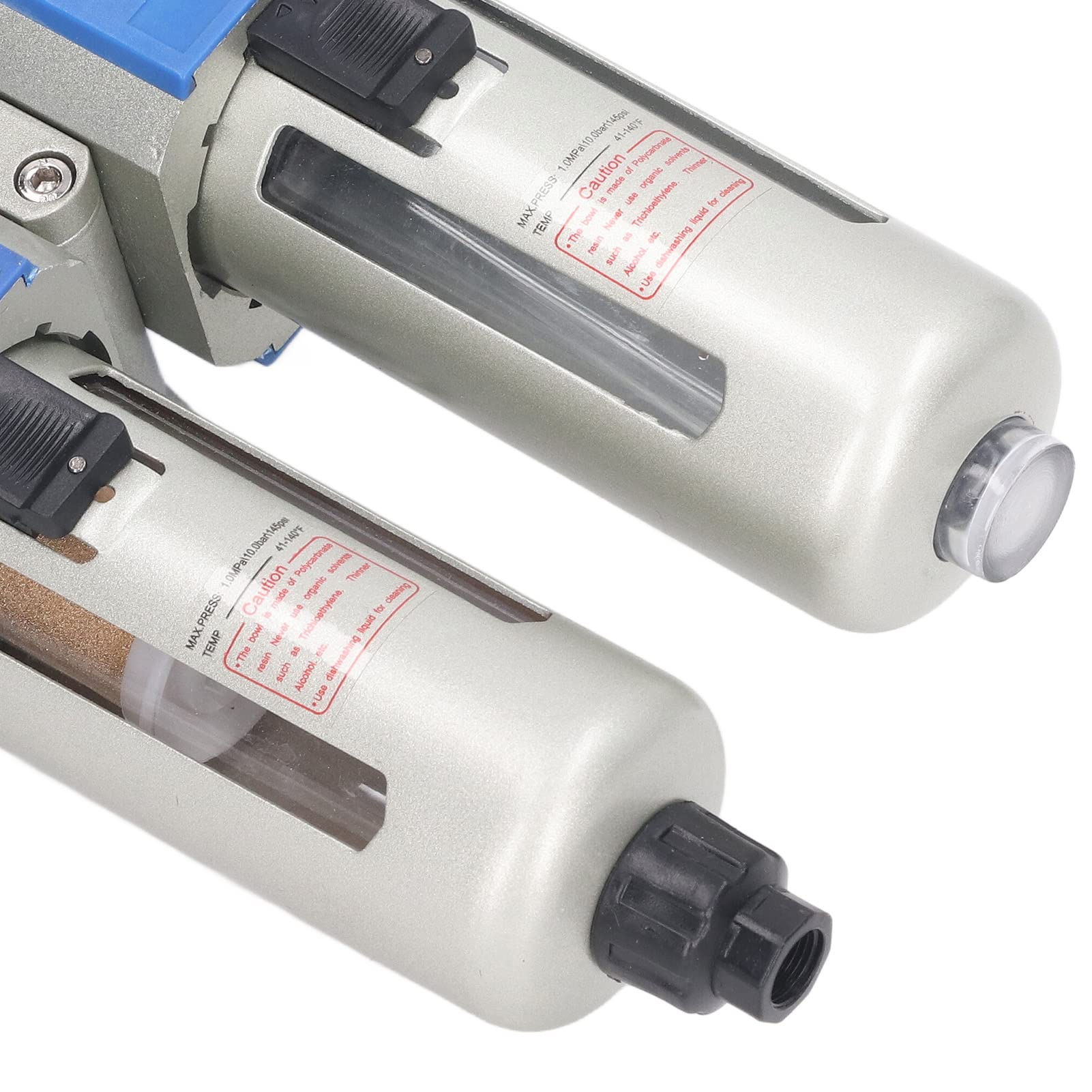 Essiccatore per utensili pneumatici, rimozione efficiente, filtro in lega di alluminio G3/8 pollici, di lubrificazione a olio, regolatore di pressione dell'aria