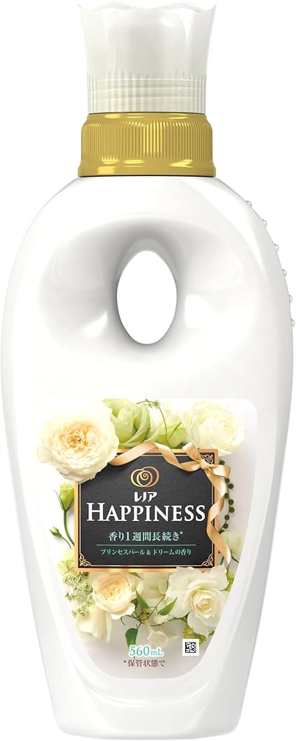 Amazon レノア ハピネス 柔軟剤 プリンセスパール ドリーム 本体 560ml レノア 液体柔軟剤